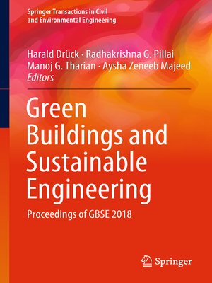 cover image of Green Buildings and Sustainable Engineering